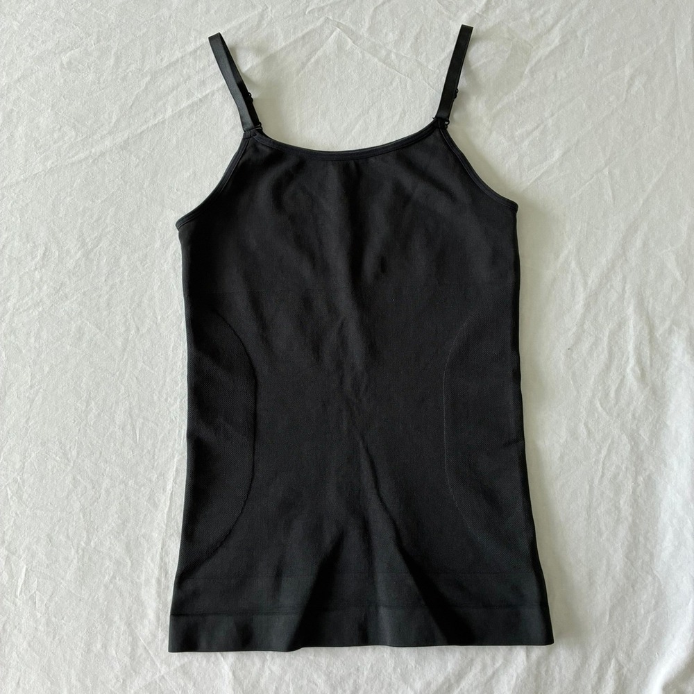 Shapermint Essentials Empetua Black Compression Camisole Tank Top Large L/G